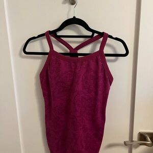 Lululemon Women's Pink Halter Tank Top